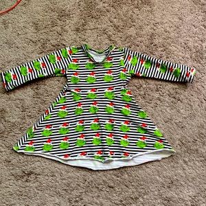 The grinch toddler dress